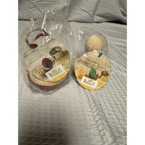 Birkmann Platzchen-Stempel. Set Of 2. Merry Christmas And Christmas‎ Tree. New